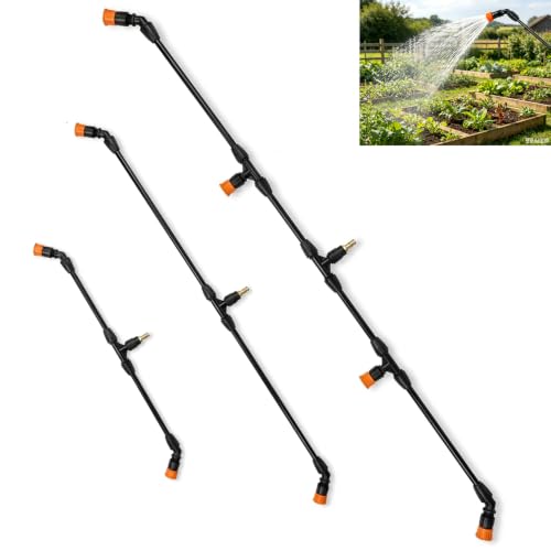 Boom Sprayer Kit for ATV UTV Sprayers | Broadcast Spray Boom Attachment with Adjustable 2 Nozzle Pattern, Up To 47.2 '' Wide Coverage Lawn Weed Control Sprayer Boom