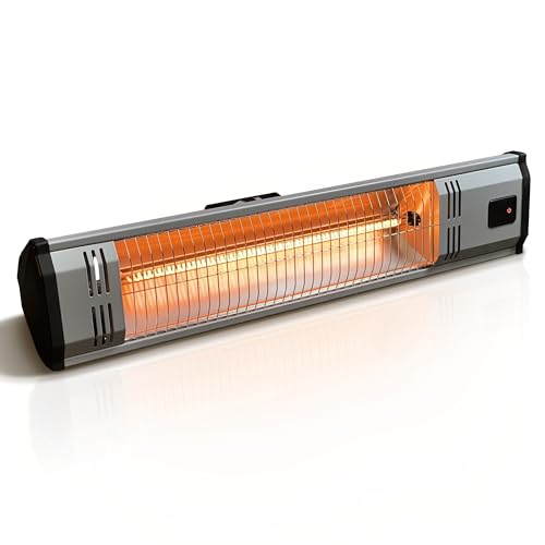 Heat Storm Tradesman 1500 Watt Weatherproof Infrared Heater, Remote - style: Heater + remote