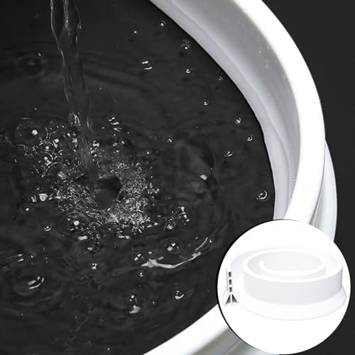 Raycity 3"H Shower Threshold Water Dam, Shower Water Guard (59 inch, White) | Silicone Rubber Water Stopper for Walk in Shower, Water Barrier, Prevent Leaks, Suitable for Bathroom, Kitchen - color: White, style: 59 inch