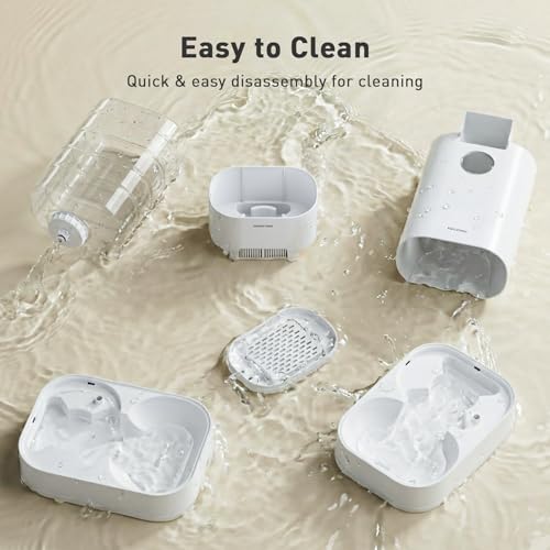 PAWGETHER® 2 Pack Gravity Cat Feeder and Water Dispenser No-Electricity 1 Gallon/3.5L Automatic Cat Feeder and Waterer Dog Water Bowl Dispenser Pet Food Dispenser Puppy Kitten Rabbits - color: Feeder + Waterer (2-Pack)