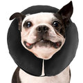 ZenPet Recovery Inflatable Collar for Dogs & Cats – Soft, Comfortable, Safe & Stress-Free Healing Alternative E-Collar After Surgery, Adjustable Donut Design, Secure Fit (Medium) - size: Medium