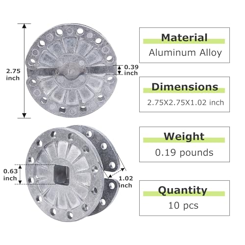 Electric Fence Wire Strainer, 10Pcs Rapid Wire Tensioner, Fence Tightener, for Fencing Tool and Tightening Metal Fence Post - style: 10Pcs Fence Tensioner