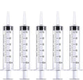 60ml Syringes with Caps (Pack of 5) for Industrial & Scientific - size: 60ml 5Pack