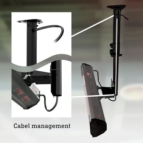 Heat Storm HS-1500-TC Tradesman Ceiling Mount Infrared Heater, 1500 Watt - style: Heater + Ceiling Mount