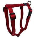 Hamilton Adjustable Nylon Dog Harness, Medium 3/4" x 20-30", Red | Premium Quality Nylon, Durable Buckle, Sturdy D-Ring, No Pull, 4 Point Adjustable, Medium & Large Breed Dogs - color: Red, size: M, 3/4" x 20-30"