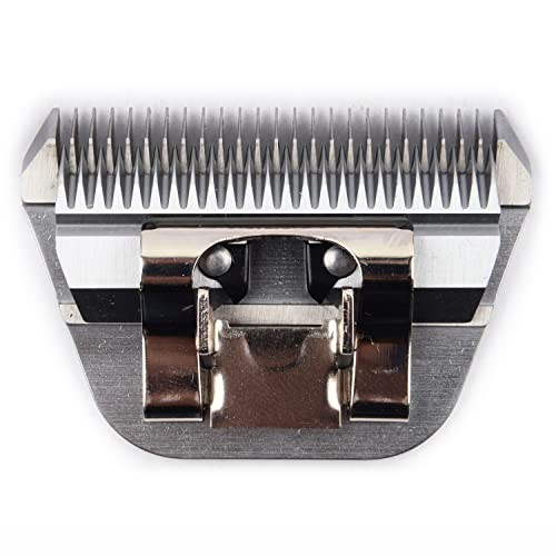 FURZONE Detachable Blade - Size 5FW Wide Blade 1/4", Made of Extra Durable Japanese Steel, Compatible with Most Andis, Oster, Wahl A5 Clippers - size: 5FW