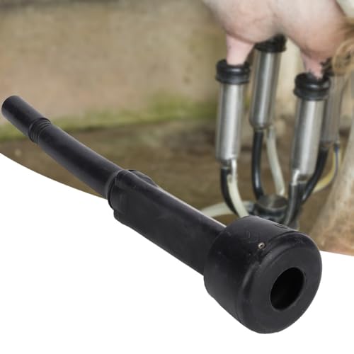 Milking Machine Replacement Rubber Liner, Food-Grade Black Rubber Milking Liner for Cow and Goat, 201S 10U 400MX(10U) - size: 10U