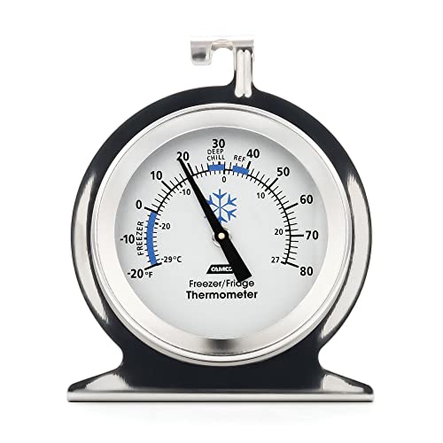 Camco 42114 Thermometer - Refrigerator/Freezer/Dry Storage - size: One Size
