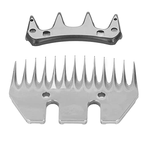 Sheep Shears Blade High Carbon Steel Straight 13 Tooth Electric Wool Cutter Goat Clipper Scissor Blade Replacement