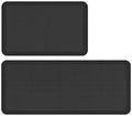 NewLife by GelPro Designer Comfort Mat Bundle -20 x 32 and 20 x 48, Charcoal