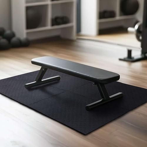 Mohawk Home Heavy Duty Rubber Stall Mat - Gym Floor- Under Dog Crate - All Purpose Utility 2'x3' - 1/2" Thick (Pack of 3) - Solid Texture - size: 3 Pack (2' X 3')