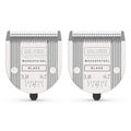 5 in 1 Replacement Blade Compatible with WAHL Bravura Chromado Creativa | 2 Pcs Silver Dog Replacement Heads Compatible with Wahl Bravura Clipper .Chromado，Creativa，Figura Clippers for Dogs Grooming - color: 2 Pack Silver