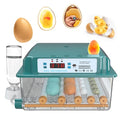 Choies 16 Egg Incubator,Incubators for Hatching Eggs,Automatic Egg Turning,Humidity Control,Automatic Water Adding,Incubator with Egg Candler,Quail Eggs Incubators for Hatching Chicken,Duck,Goose