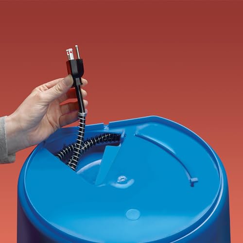 API 5 Gallon 115 Watt Heated Flat Back Bucket 20FB - size: 20 Quart