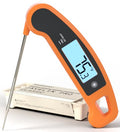 Lavatools Javelin® PRO Classic Ultra-Fast 2-Second Professional Digital Instant Read Meat Thermometer for Grill and Cooking, Auto-Rotating Backlit Display, IP65 Water Resistant NSF Certified–Tangerine - color: Tangerine