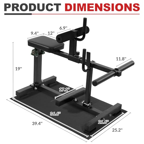 BalanceFrom Strength Training Machine, Adjustable Multifunctional Fitness Equipment for Home & Gym - style: Calf Raise