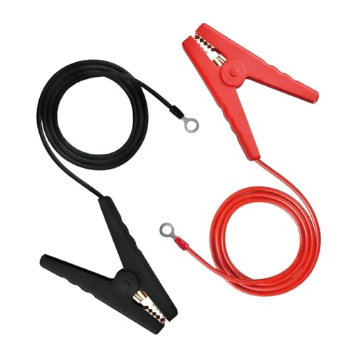 Fence Lead Copper Wire with Alligator Clips for Electric Fence Charger, Wide Compatibility for Solar Fence Charger, Energizer, Wire Fencing & Electric Fence Tester - style: JZ2