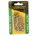 Zareba 2 inch Polytape Splicer - Connect Polytape Strands - Electric Fence Poly tape Splicer - 3 Buckles per Pack - PA2TS-Z