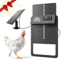 Aluminum Alloy Chicken Door, Automatic Chicken Door with Timer & Light Sensor
