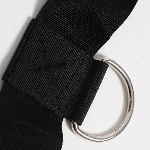Calf Weighing Sling, Livestock Weight Sling for Lambs, Goats, Sheep & Piglets | Heavy Duty Animal Weight Scale Harness for Farm Use (Black) - color: Black