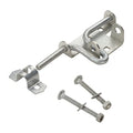 National Hardware N262-147 V1134 Sliding Bolt Door and Gate Latch in Galvanized,0 | Carriage Bolts and Screws Included; Padlockable Flush Mount for In-Swing or Out-Swing Doors and Gates