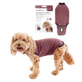 Dog Surgery Recovery Suit, Male Female After Spay Neuter Onesie | Soft Breathable Cotton, Anti-licking Cone Alternative, Protects Stitches & Abdominal Wounds, Patented Clip-up Potty System - color: Rose, size: Mini