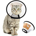 Plastic Pet Recovery Collars & Cones for Dogs and Cats After Surgery Adjustable Dog Neck Cone Surgical Elizabeth E-Collar Prevent Biting and Stop Licking Wound (XXXS) - size: XXXS (Neck: 5.2-6.7 in)