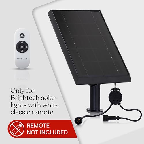 Brightech Ambience Pro Replacement Solar Panel - Compatible ONLY with Brightech 7W Solar-Powered Outdoor String Lights - Commercial Grade - 1 Solar Panel - size: 7W String Lights Brightech Only