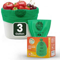 Compost Bags 3 Gallon,100 Count,Compost Food Scrap Waste Bags Fits Countertop Bin,Small Kitchen Food Scrap Waste Bags,Compost bin bags,Certified by BPI,ASTM D6400 and OK compost HOME certified - color: 3G-100count
