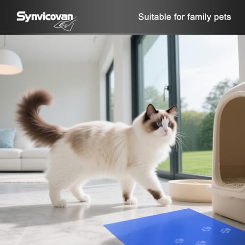 17" x 13" Sticky Mat (5 Packs,150 Sheets,30 Sheets/Pack) | Blue,Tacky Pads,Adhesive Floor Mat,for Cleanroom Laboratory Hospital Construction Pets Home Indoor Gymnasium and Workshop