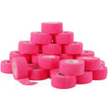 24 Rolls Elastic Self Adhesive Bandage Wrap 1 Inch, Breathable Non Woven Cohesive Bandage, Vet Wrap for Dogs, Ankle Sprains Swelling Medical First Aid Tape, Sports Athletic Tape Color Hot Pink - color: 1 Inch-24 Count Hot Pink