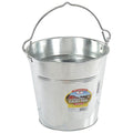 Little Giant® Galvanized Dairy Pail | Metal Bucket | Utility Bucket with Handle | Gardening & Farming Bucket | 14 Quart - size: 14 Quarts