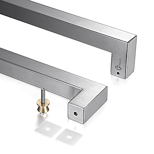 TOGU TG-R3030 1500mm / 60 inches Push-Pull Stainless-Steel Door Handle for Entrance/Entry/Shower/Glass/Shop/Store, Interior/Exterior Barn & Gates - Brushed Stainless Steel Finish