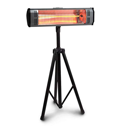 Heat Storm HS-1500-TT Infrared, 7 ft Cord, Tripod + Heater, Black - style: Heater + Tripod