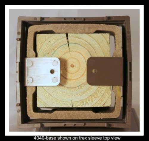 4x4 Post Cap White Flat Newel (fits Actual 4" x4" up to 4.6"x4.6" Post) for Rough Cedar or Vinyl Wrapped Post. Fences, Decks, & Mailboxes | UV stable polymer, American made, patented installation, corrosion resistant, weather proof, 10 year guarantee - co