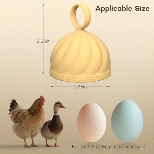 Egg Washer for Fresh Eggs - Upgraded 2.0 Silicone Egg Scrubber | Farm Fresh Egg & Vegetable Scrubber | Dishwasher Safe, Gentle on Shells (Blue 1 Pcs) - color: Blue 1 Pcs