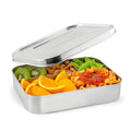 LunchBots Large Cinco Stainless Steel Kids Bento Box 5-Section 32 oz - color: Stainless Steel, size: 5 Section