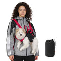 Wakytu Dog Emergency Rescue Sling - Lightweight Packable Lift Harness | with Handle - Safe Transport for Small Medium Dogs - Ideal for Hiking Skiing（8.5-17.5lbs） - size: M（8.5-17.5lbs）