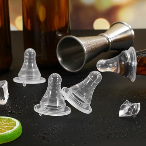 Enhance Your Party Beer Bottle Nipples Bibs Bottle Nipple Caps for Adult Drinkers Fun Novelty Drink Caps
