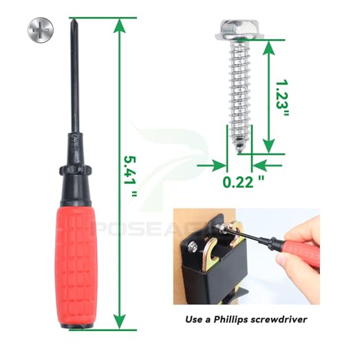[Upgraded] 5 inch Black S16100700 Two Way Lockable Gate Latch | Include 4-Digit Combination Lock and Screwdriver for Farm Gate Latch, Metal Gates with 1-1/4" to 1-1/2" Diameter Tubes - color: A01 1xLockable Gate Latch for 1-1/4 to 1-1/2 Tubes