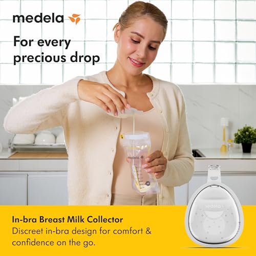 Medela in-Bra Breast Milk Collector | Made Without BPA | 30ml | 1 Ct - style: In-bra Breast Milk Collector