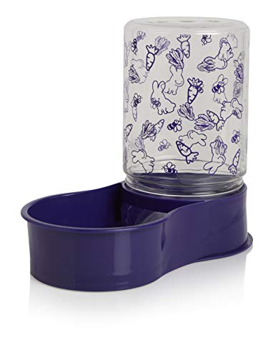 Lixit Reversible Waterer/Feeder for Rabbits and Other Small Animals. (Pack of 2) - size: Pack of 2