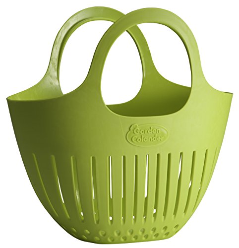Hutzler Mini Colander Garden Basket, Small, Green - color: Green, size: Small