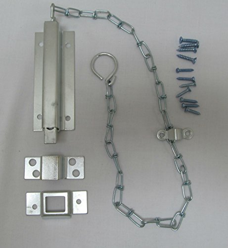 6" Chain Bolt Shed Door Heavy Duty Door Chain Bolt Chicken Coops Barns Sheds