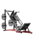 VEVOR Leg Press Machine, 700/550/440 LBS Capacity Lower Body Special Leg Machines, Adjustable Leg Strength Workout for High-Intensity Presses, Home Gym Workout Training Weight Equipment - style: Hack Squat Leg Press Machine 2000lbs