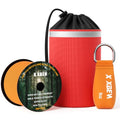 X XBEN Arborist Throw Line Kit with Slick Rope, Throw Weight, Reflective Storage Bag, Suit for Tree Cutting,Camping, Trimming, Hanging Swing, Forestry Tree Gear for Low and High Limb Throwing - size: 150FT Rope with 9 Oz Throw Bag