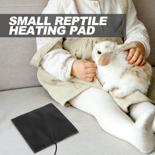 BESPORTBLE USB Heating Pad for Small Pets Hamster Reptile Heat Mat 5.5 Inch Thermal Insulation Mat for Rabbits Birds Chinchillas Winter Warm Cushion