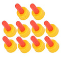 Gavigain 10Pcs Goat Nursing Nipple,Resilient Silicone Milk Drink Bottle Nipple for Animals,Sheep Nursing Feeder Nipple for Orphaned Small Animal Feed,Soft Rubber Pacifier for Nursing Lambs and Goat
