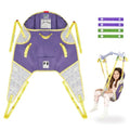 Children Patient Lift Sling, Dreamy Cloud Printed Transfer Sling for Child, Adjustable Medical Lift Aid for Home Use, Up to 110kg (3-6 Years Old) - size: 3-6 Year old