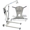 Electric Patient Lift - Rhino Lift with Manual Low Base - with Shower Full Sling(Small), 450 lb. Weight Capacity. - color: Lift+shower Full Sling, size: Small
